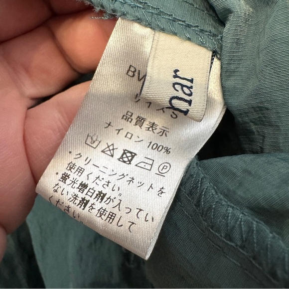 🖤 El Naa Womens S Green Cargo Maxi Skirt Nylon Utility Pockets Y2K Streetwear - Picture 5 of 7